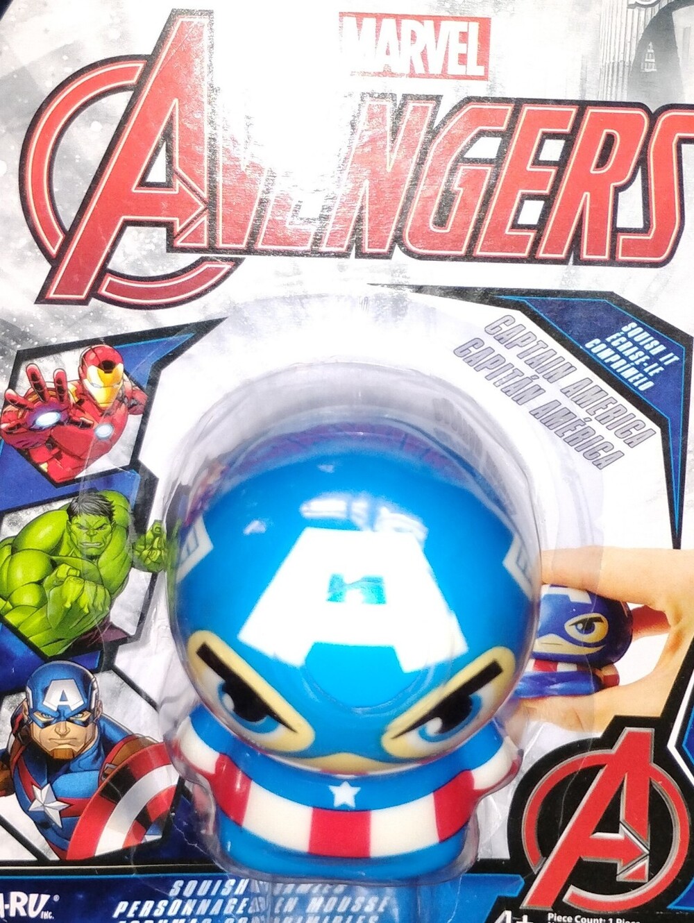 Marvel Captain America Squishy Figure